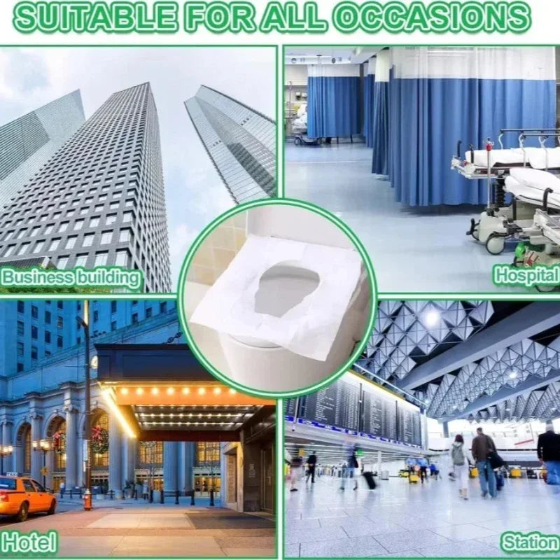 Cubiertas inodoro solubles – Higiénicas para viajes y camping