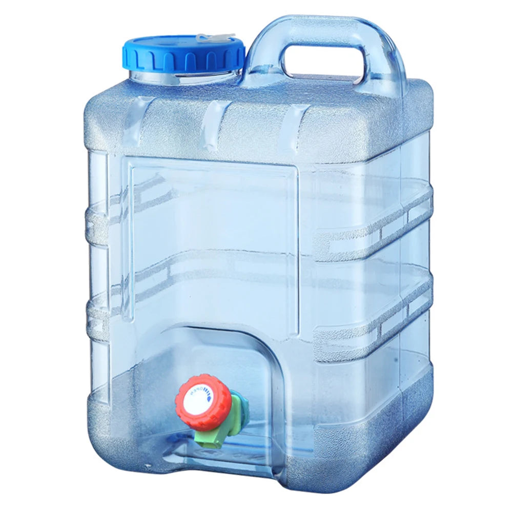 Bidón agua portátil rígido con grifo (5L, 11L, 12L, 18,5L, 25L) - PEVA – (libre de BPA y ftalatos) Outdoor