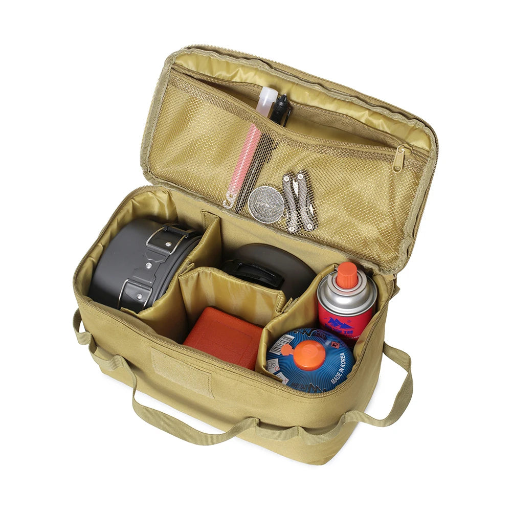 Bolsa organizadora 30L – Para cocina camping y estufa