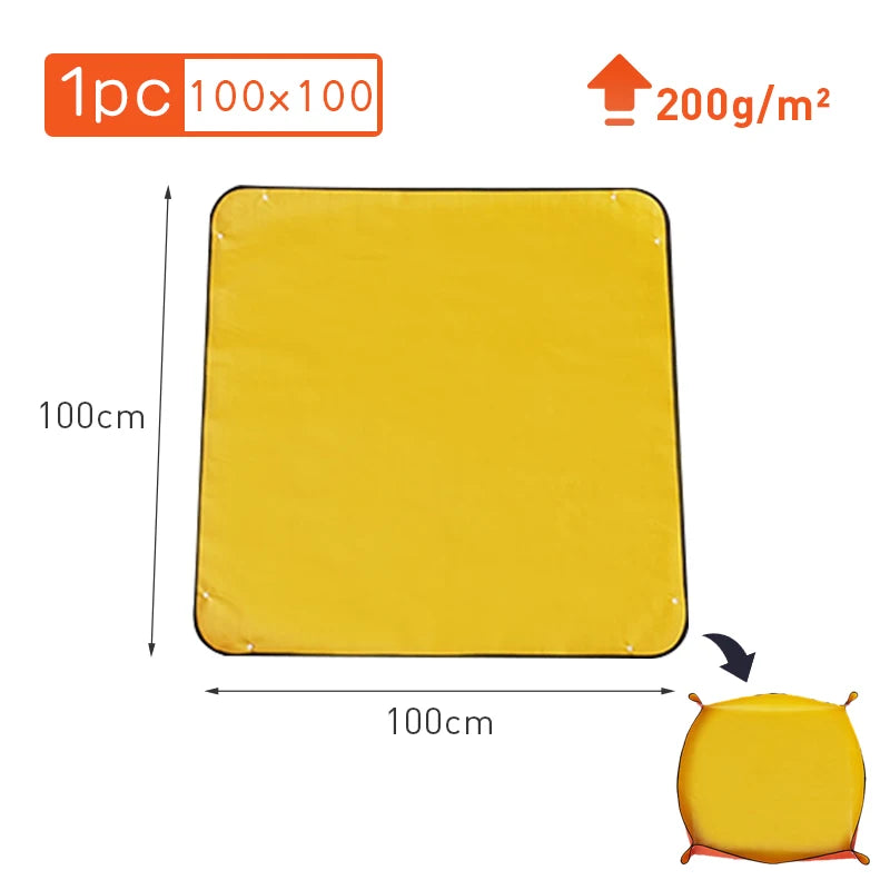 Alfombrilla jardín plegable – Impermeable para trasplantes y poda