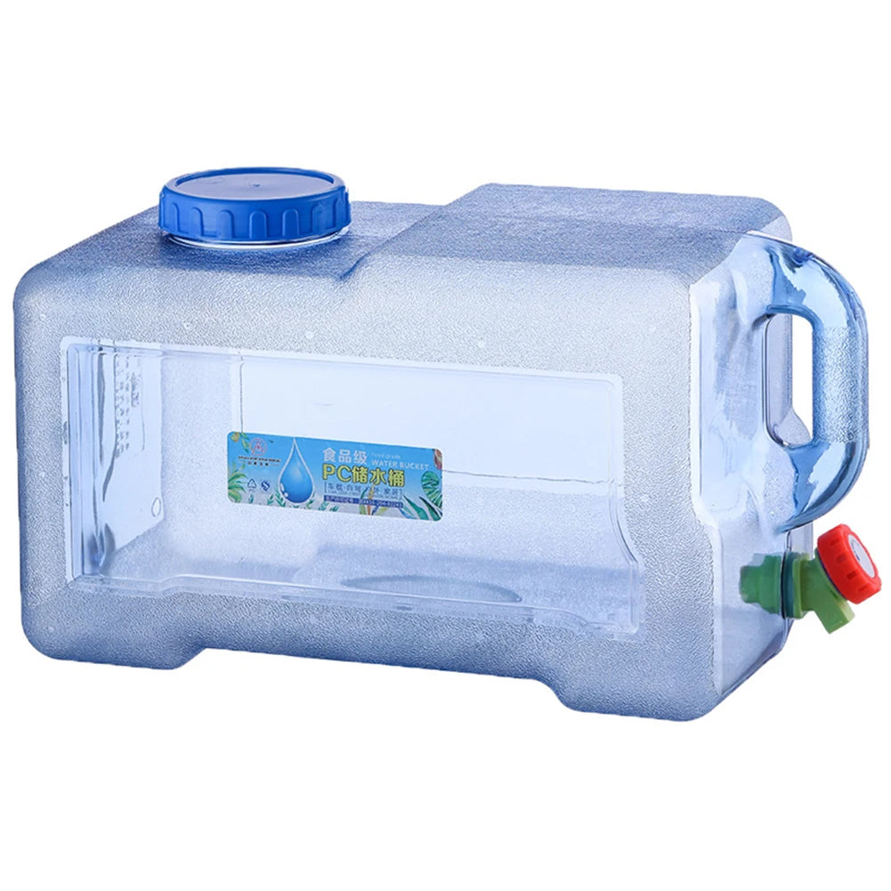 Bidón agua portátil rígido con grifo (5L, 11L, 12L, 18,5L, 25L) - PEVA – (libre de BPA y ftalatos) Outdoor