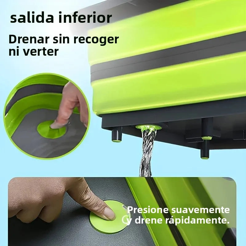 Almacenamiento, tabla de cortar camping – Fregadero integrado, viajes y hogar