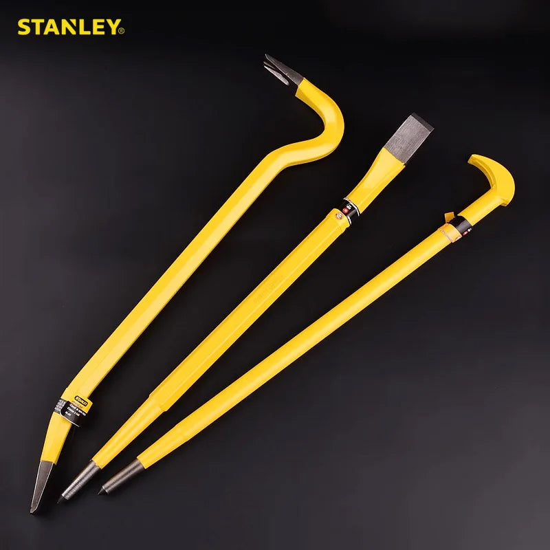 Barreta curva Stanley 24" – Palanca acero forjado ergonómica