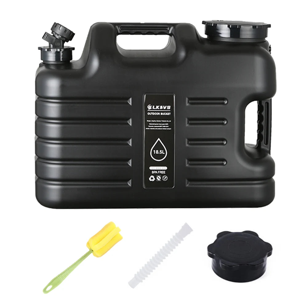 Bidón agua portátil rígido con grifo (5L, 11L, 12L, 18,5L, 25L) - PEVA – (libre de BPA y ftalatos) Outdoor